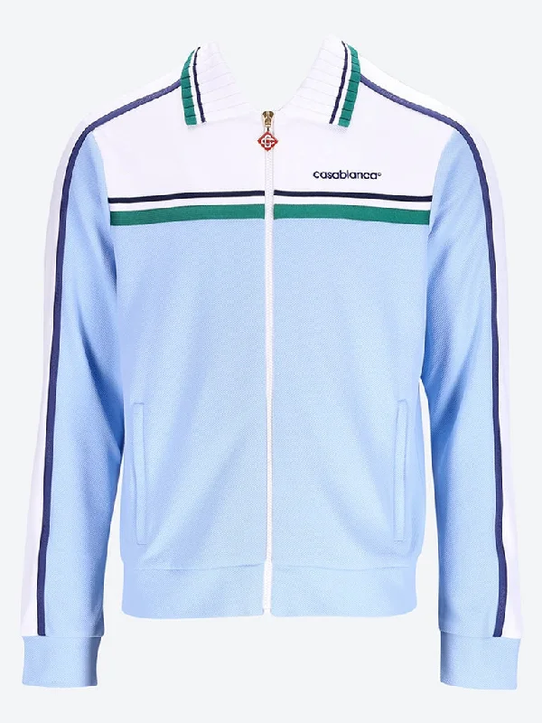 Comfy Pants Contrast yoke track jacket