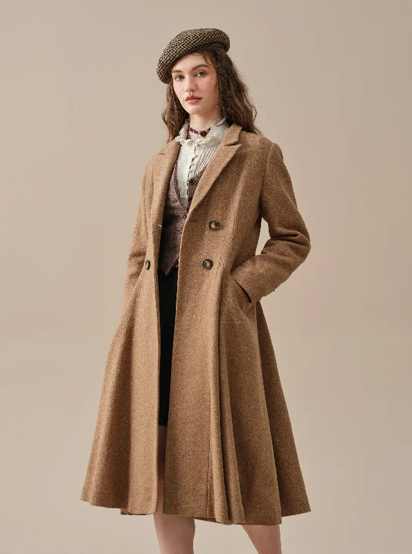 Versatile Outfits The Roman Holiday 17 | 100% wool classic coat