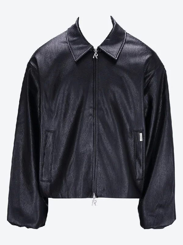 Urban Style Faux leather bomber