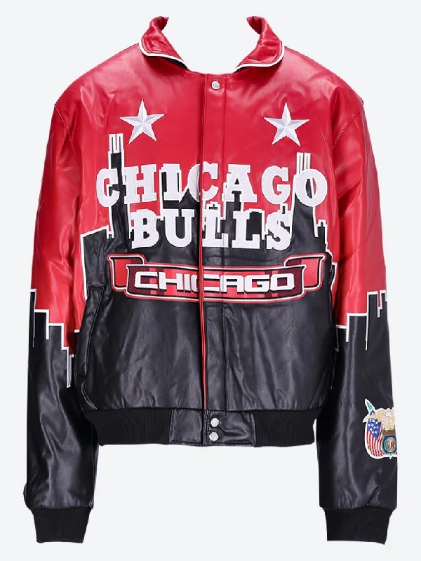 Classic Style Skyline chicago bulls jacket
