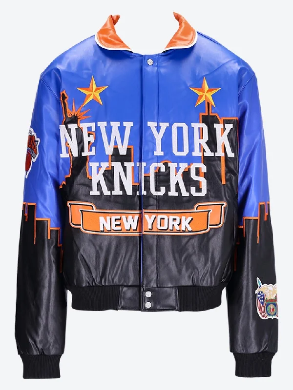 Simple Elegance Skyline ny knicks jacket