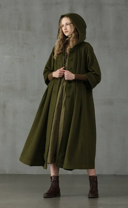 Soft Textures Academy 06 | hooded wool coat jacket