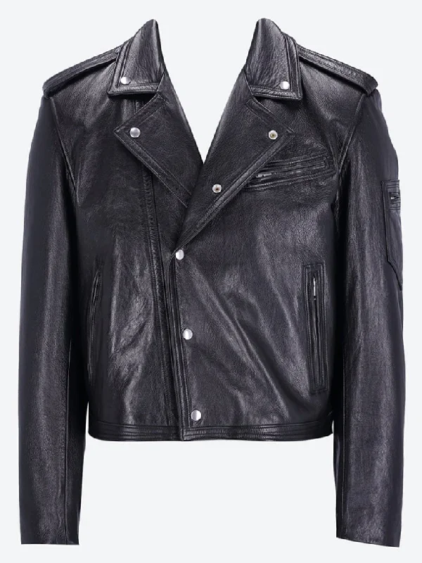 Light And Breathable Leather jacket