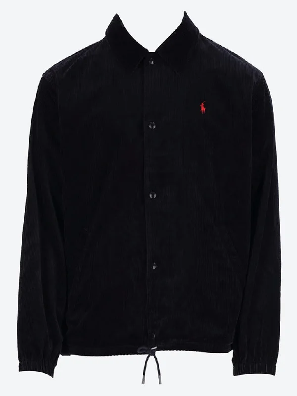 Comfortable Design Lined windbreaker coach jacket