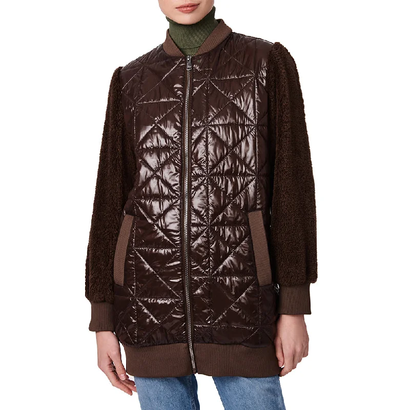 Relaxed Fit Wear Sherpa Sleeve Puffer