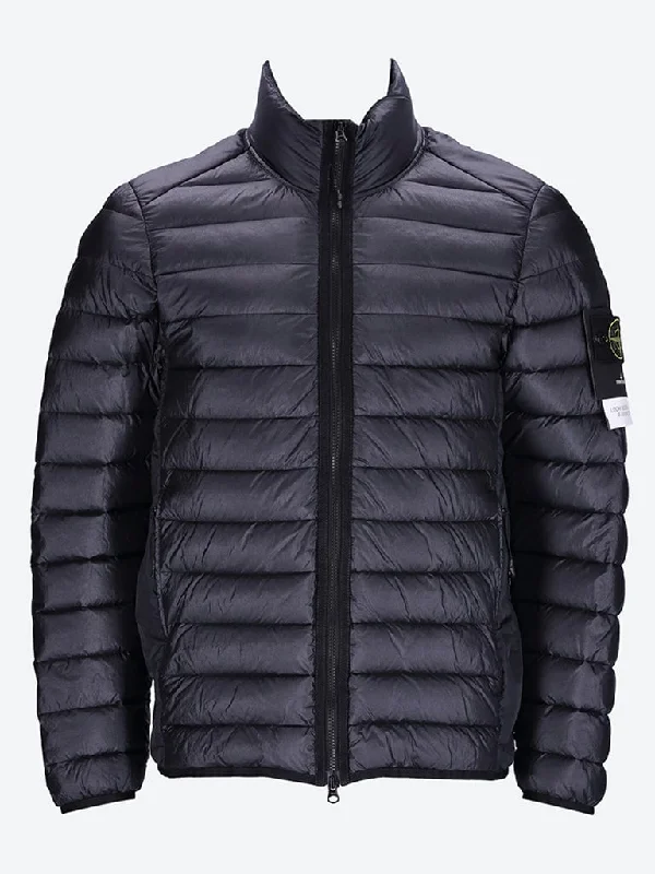 Relaxed Fit Loom woven nylon real down jacket