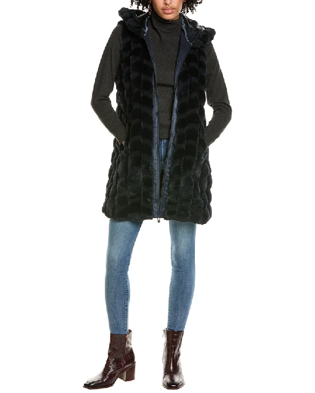 High-end Sense Via Spiga Sleeveless Coat