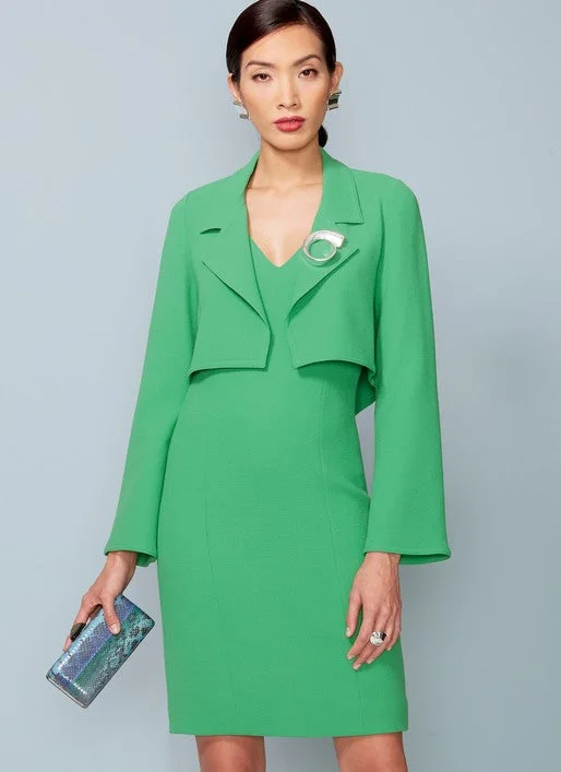 Exquisite Fabrics Vogue Jacket and Dress V1536