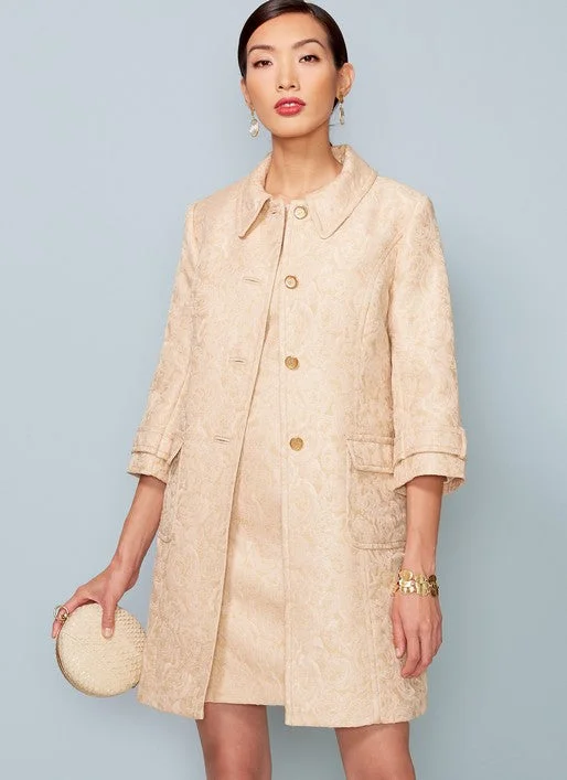 Minimalism Vogue Jacket/Coat and Dress V1537