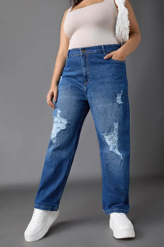 Relaxed Jackets Retro Classic Curve Mom Jeans