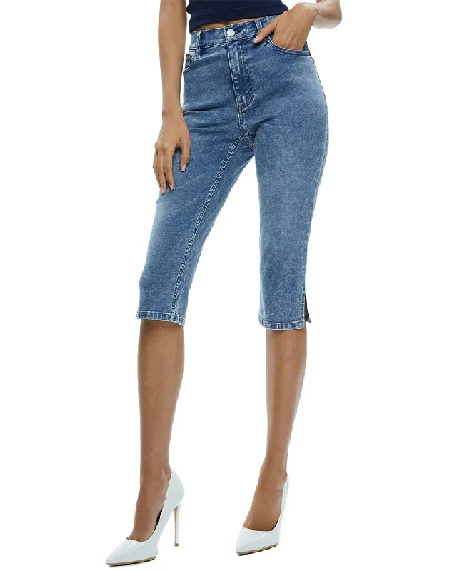 Relaxed Dresses alice + olivia Emmie Mr. Clam Digger Jean