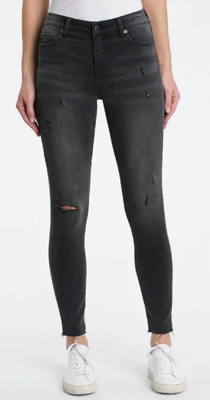 Versatile Comfort Wear Audrey Mid Rose Skinny Jean Lisbon