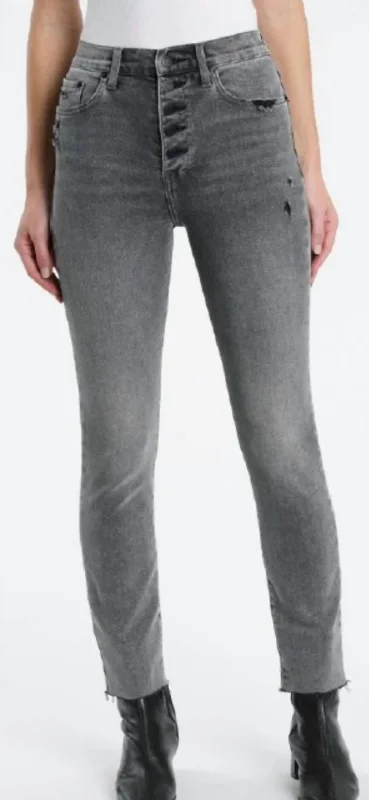 Comfortable down Cara High Riser Vintage Skinny In Misguided