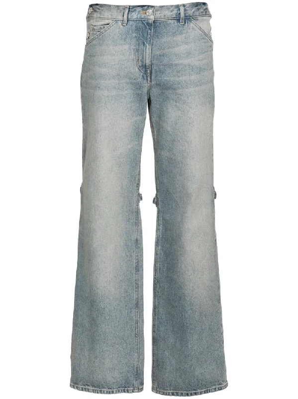 Casual And Casual Courreges Pre Women's Jeans Clear blue