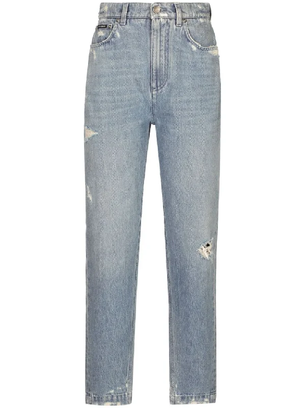 Easy Chic Wear Dolce & Gabbana Women's Jeans Clear blue
