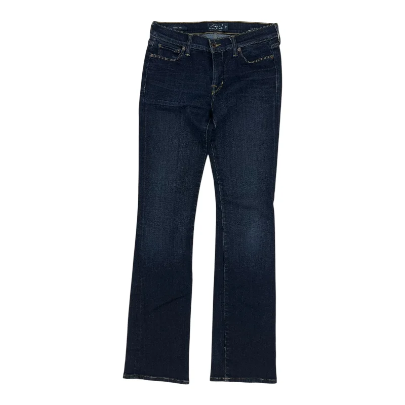 Fresh And Fashionable Jeans Boot Cut By Lucky Brand In Blue Denim, Size:4