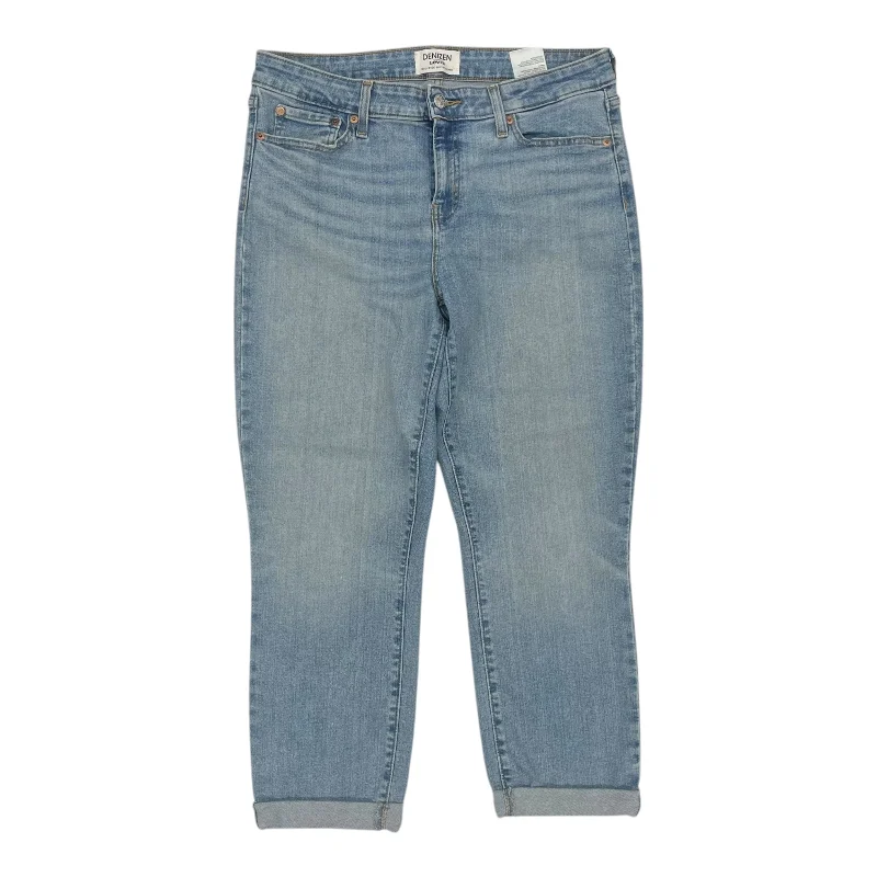 Bright Colors Jeans Boyfriend By Denizen By Levis In Blue Denim, Size:12