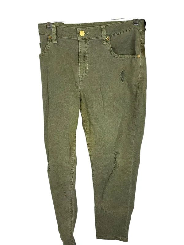 Soft Touch Jeans Designer By Michael Kors In Green, Size: 12