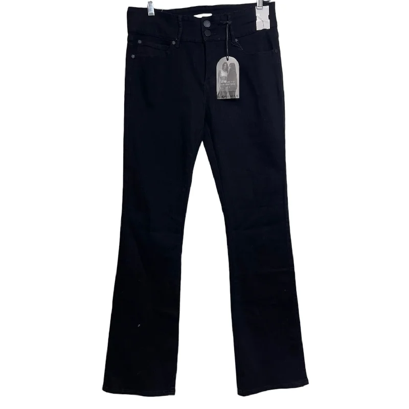 Personal Design Jeans mid rise baby boot cut By Cme In Black Denim, Size: 11/12
