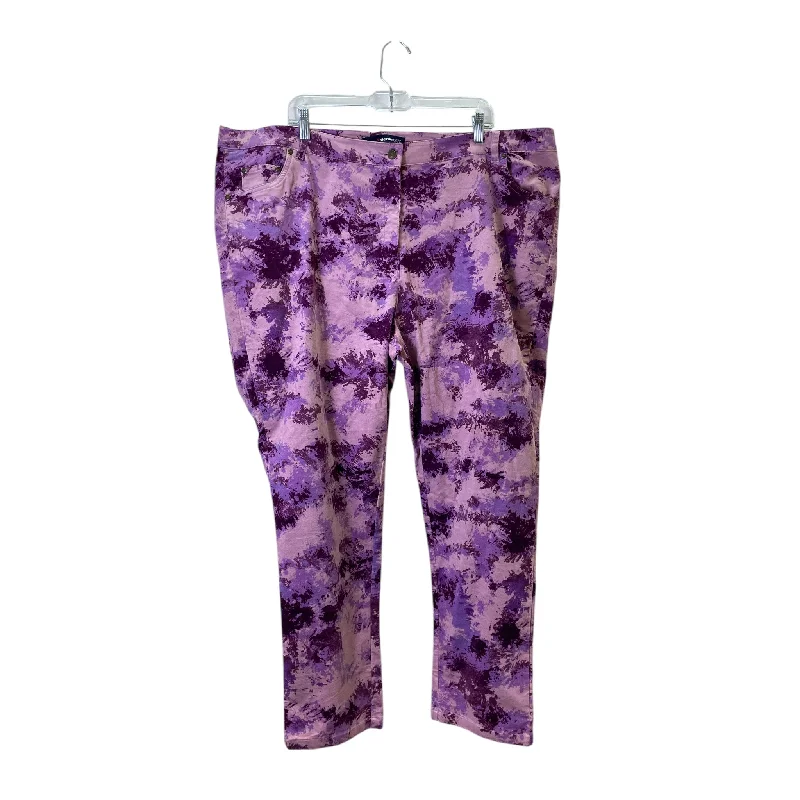 Youthful Street Fashion Jeans Skinny By Denim 24/7 In Pink, Size:26