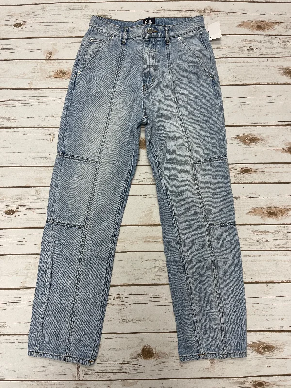 Easy Wear Chic Jeans Straight By Bdg In Blue Denim, Size: 2