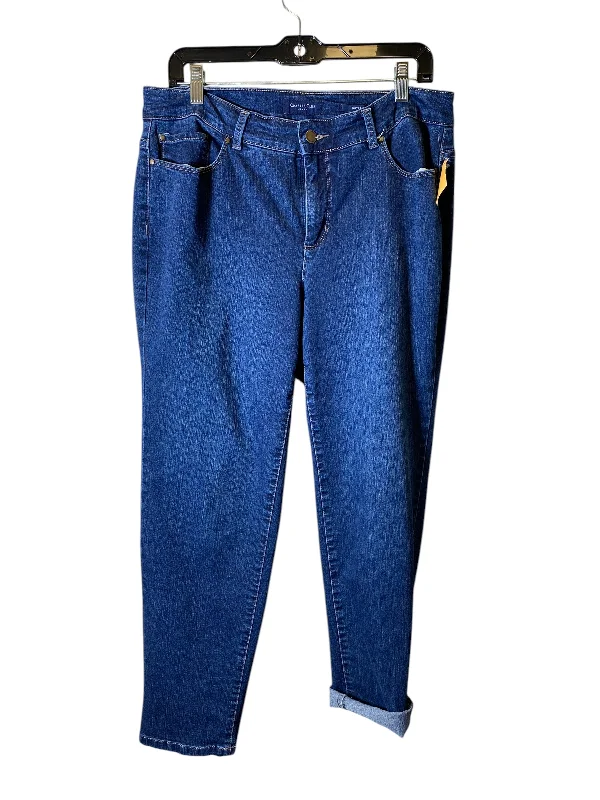 Exclusive Customization Jeans Straight By Charter Club In Blue, Size: 14