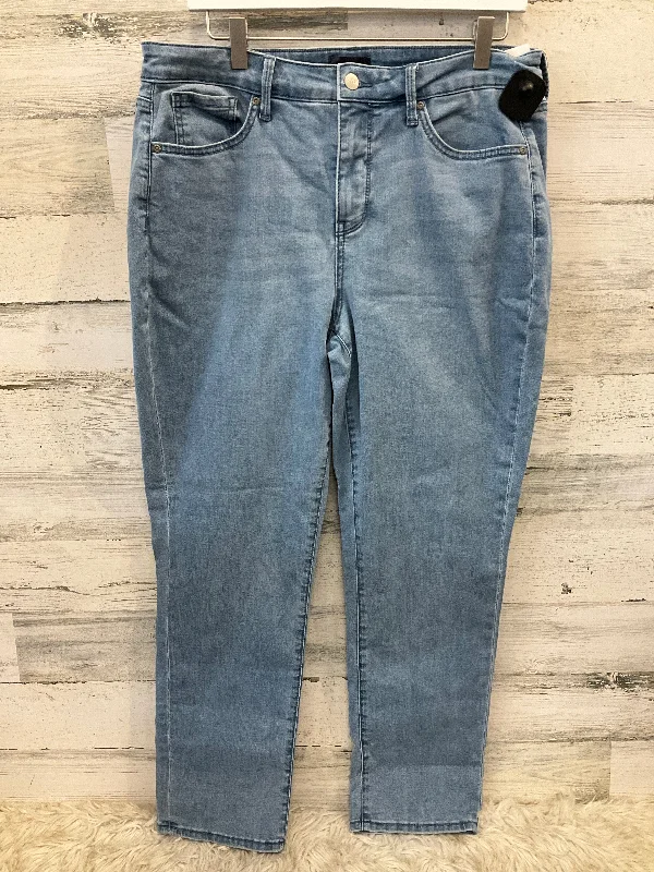 Timeless Outfits Jeans Straight By Not Your Daughters Jeans In Blue Denim, Size: 12