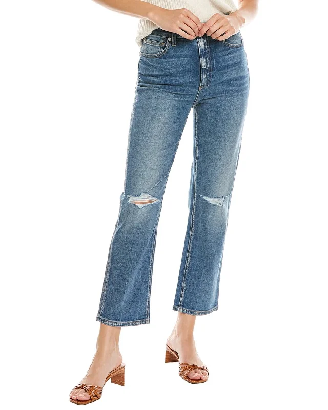 Relaxed Tops LE JEAN Sabine Carina High-Rise Modern Straight Jean