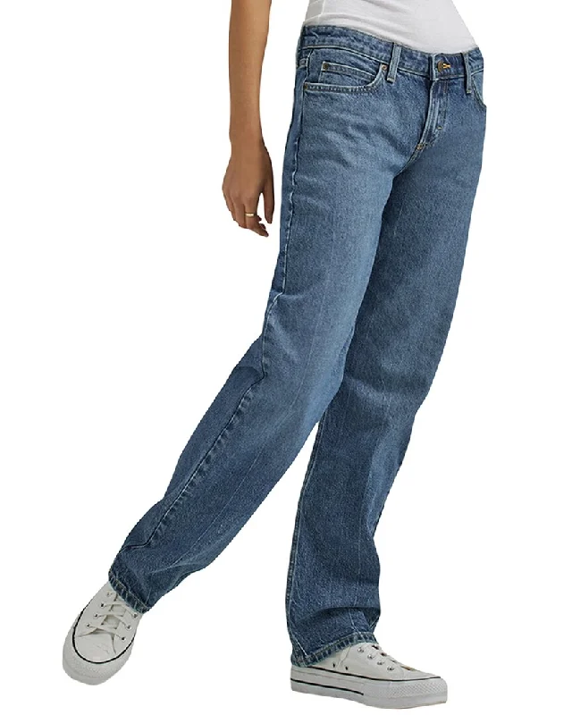 Comfy Dress LEE Blue Speed Low Rise Straight Jean