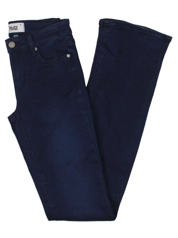 Comfortable Jeans Manhattan Womens Mid Rise Dark Wash Bootcut Jeans