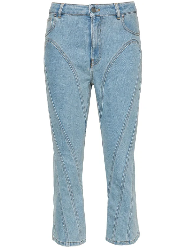 Stylish Jackets Mugler Pre Women's Jeans blue