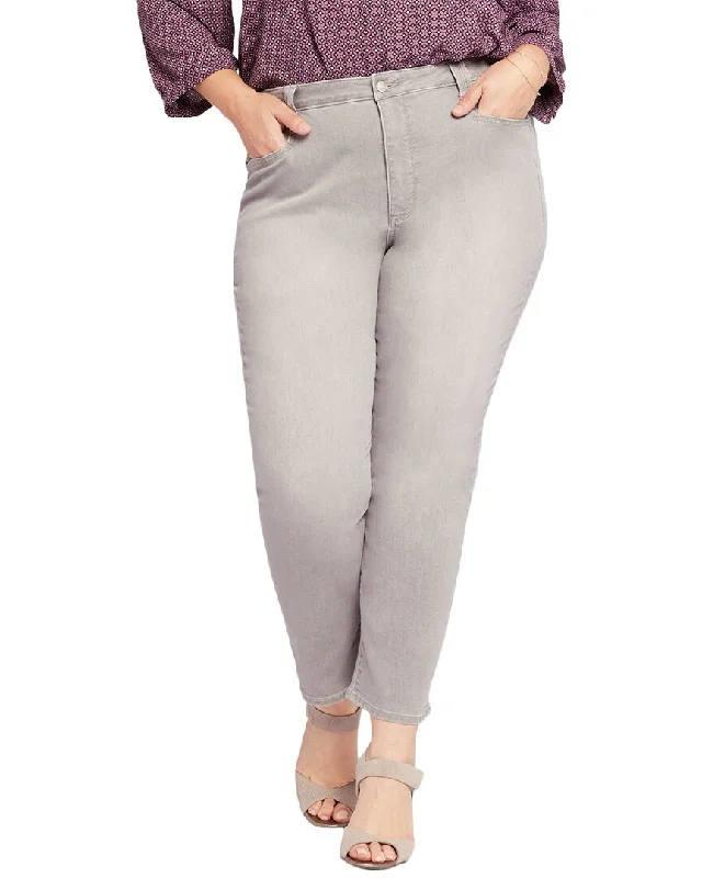 Light Comfort NYDJ Plus Relaxed Straight Skinny Jean