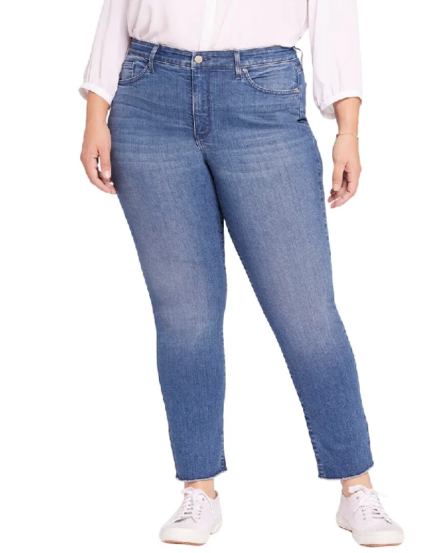 Feminine Charm NYDJ Plus Sheri Ankle Sweetbay Skinny Leg Jean