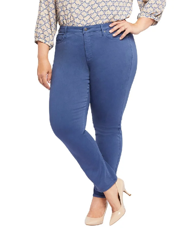 Relaxed Dresses NYDJ Plus Sheri Deja Blu Slim Jean