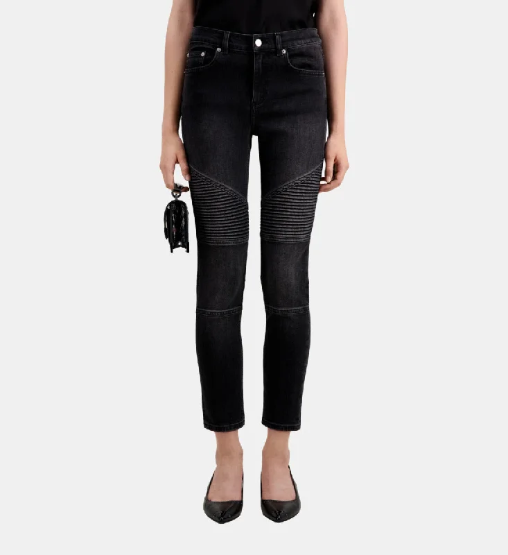 Minimal Comfort Slim Biker Jeans