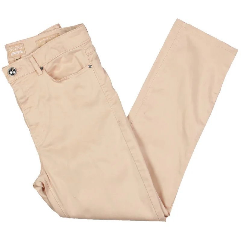 Urban Style Womens Capri High Rise Skinny Jeans
