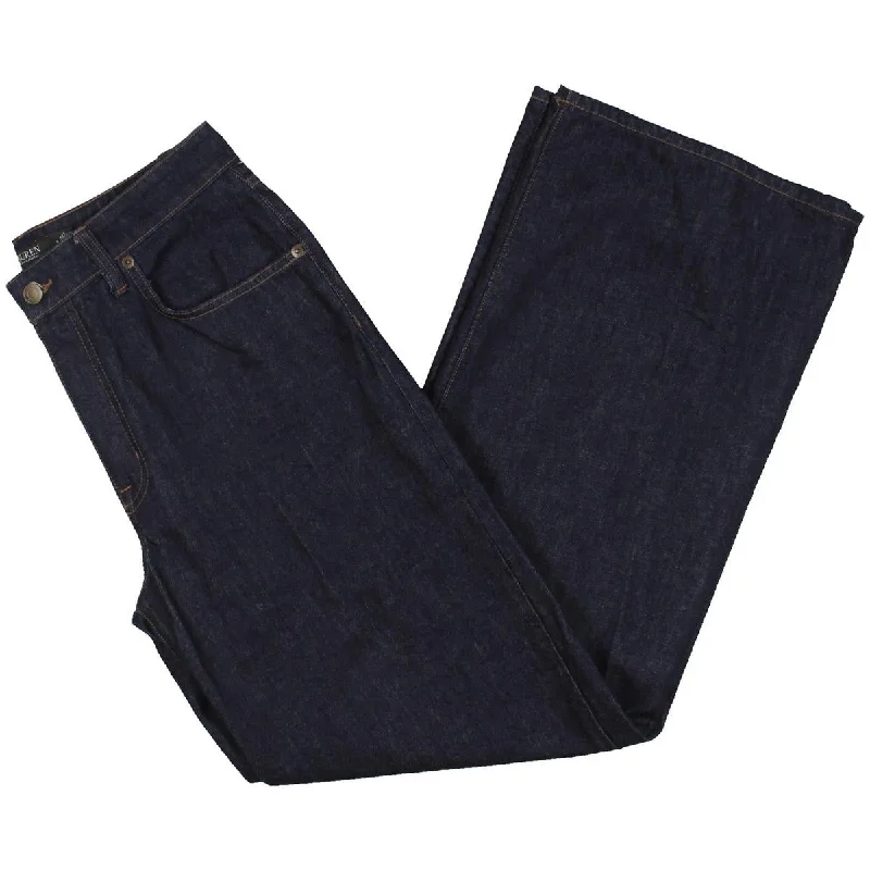 Trendy Traveler Womens Mid-Rise Everyday Wide Leg Jeans