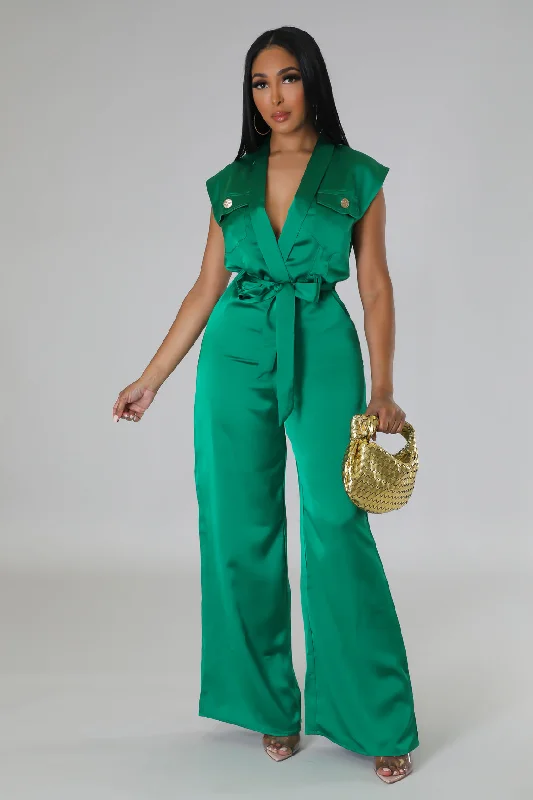Breathable Comfort Above Status Jumpsuit