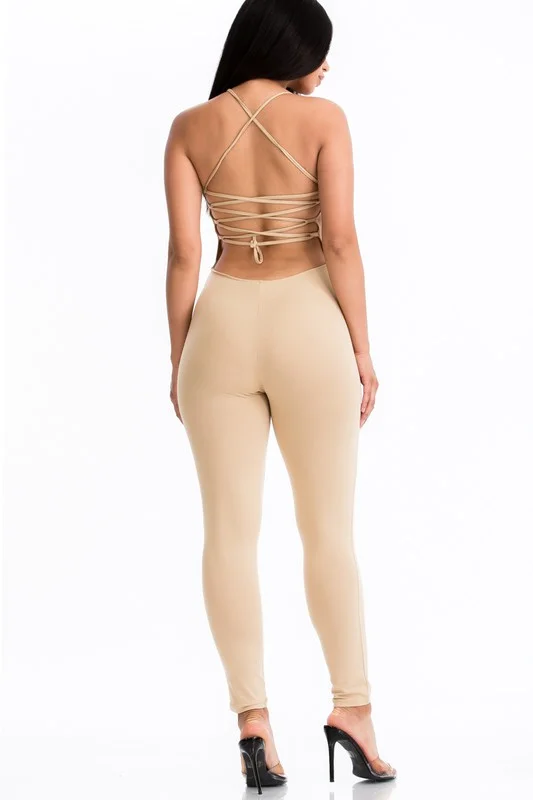 Exquisite Details Back Out Jumpsuit