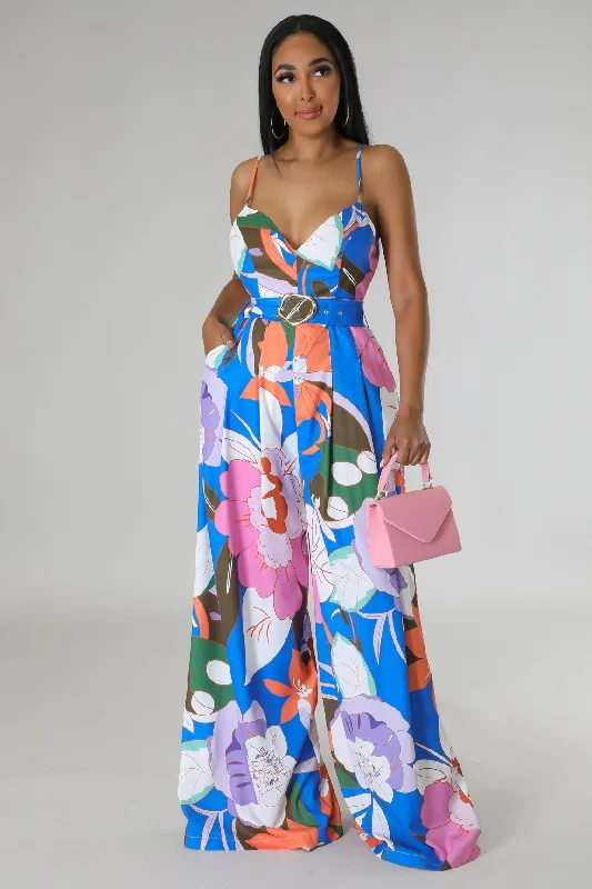 Creative Prints Days Of Brunch Jumpsuit