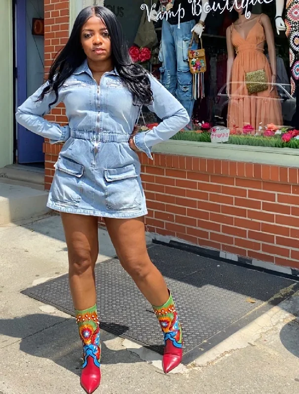 High Street Series Denim Days Romper