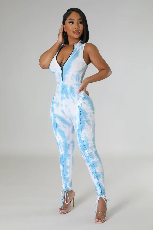 Casual Chic Dyed For Him Jumpsuit