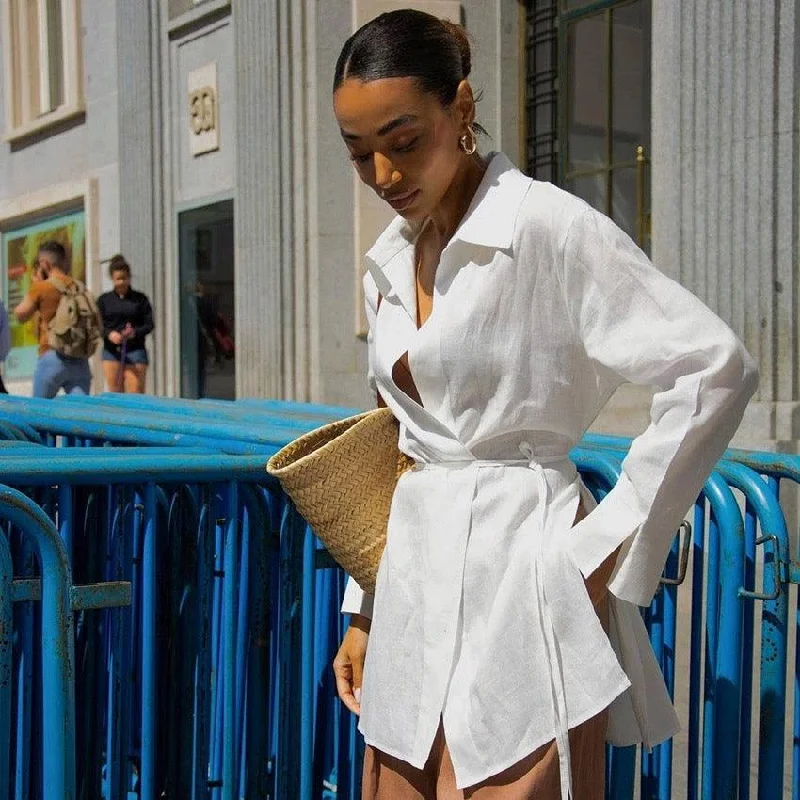 Modernism Kennet Statement White Shirt