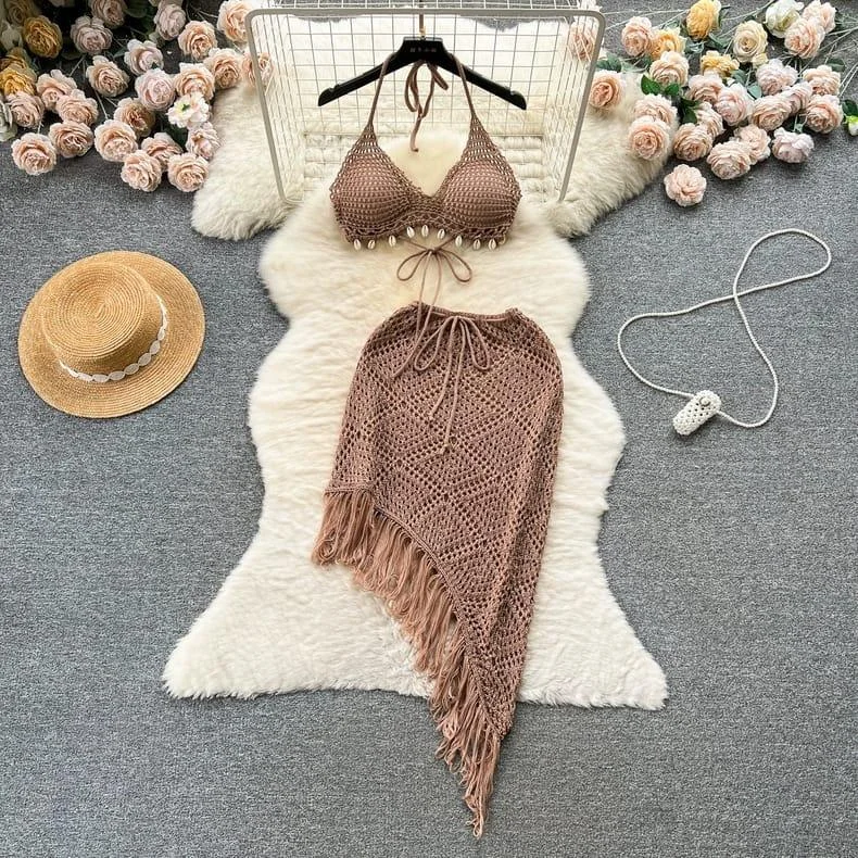 Customized Version Melsa Crochet Coord Set