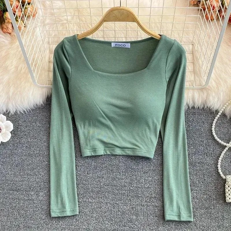 Eye-catching Personality Port Summer Tops with Inbuilt Bra