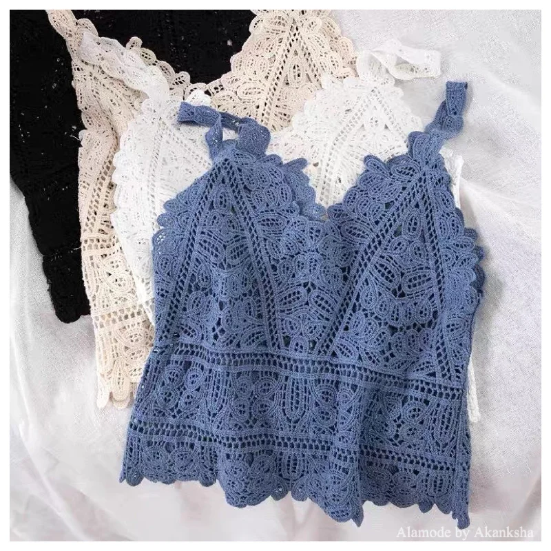 Cozy Shirts Rica Crochet Blouse
