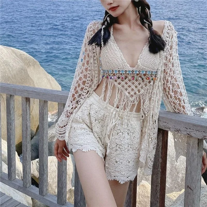Slim Fit Sally 3 Piece Coord Set - Resortwear Set