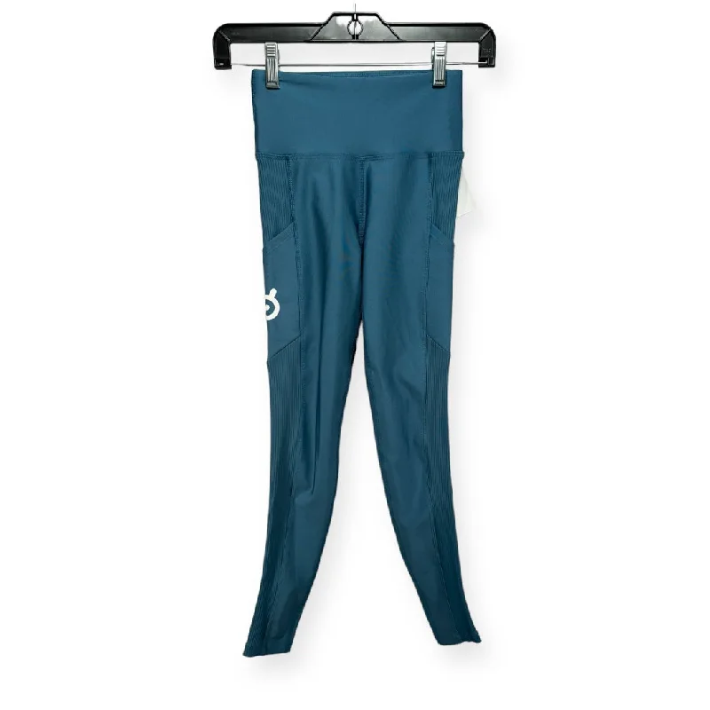 Breathable Style Aqua Athletic Leggings Peloton, Size Xs