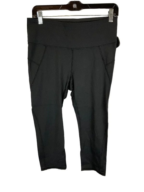 Effortless Style Black Athletic Leggings Athleta, Size M