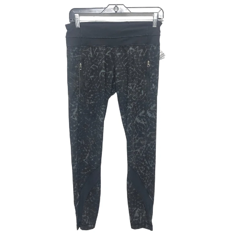 Celebrity Must-have Black Athletic Leggings Lululemon, Size 6